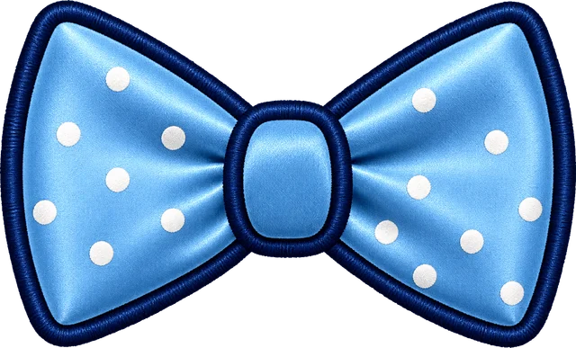 Blue Bow Tie